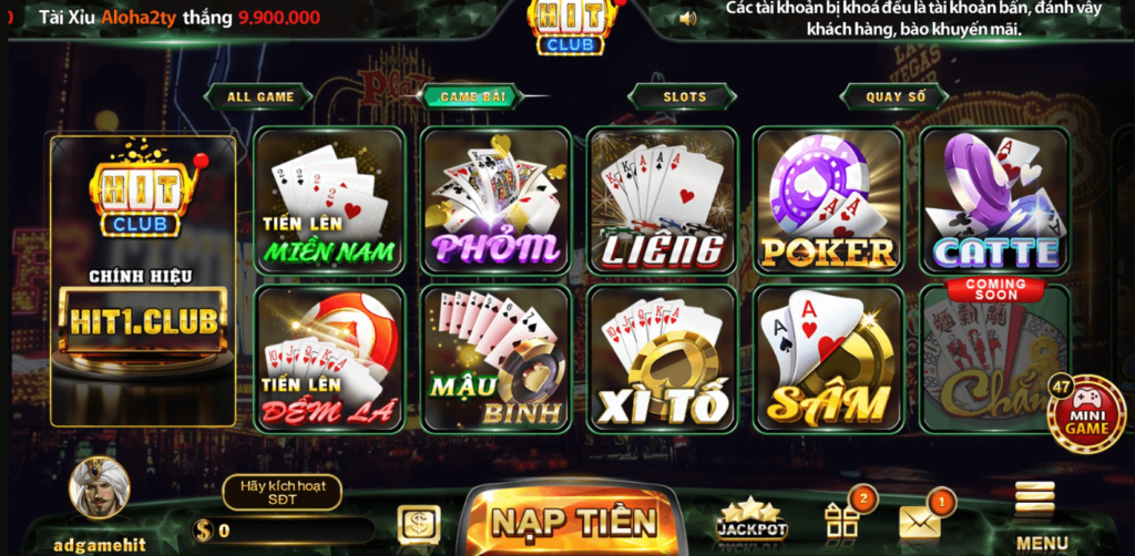 Game bài Live Casino Hitclub