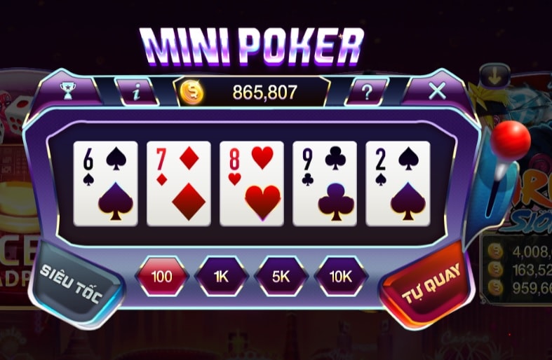 Một trong những mẹo chơi Mini Poker Hitclub quan trọng khác là duy trì tinh thần thoải mái